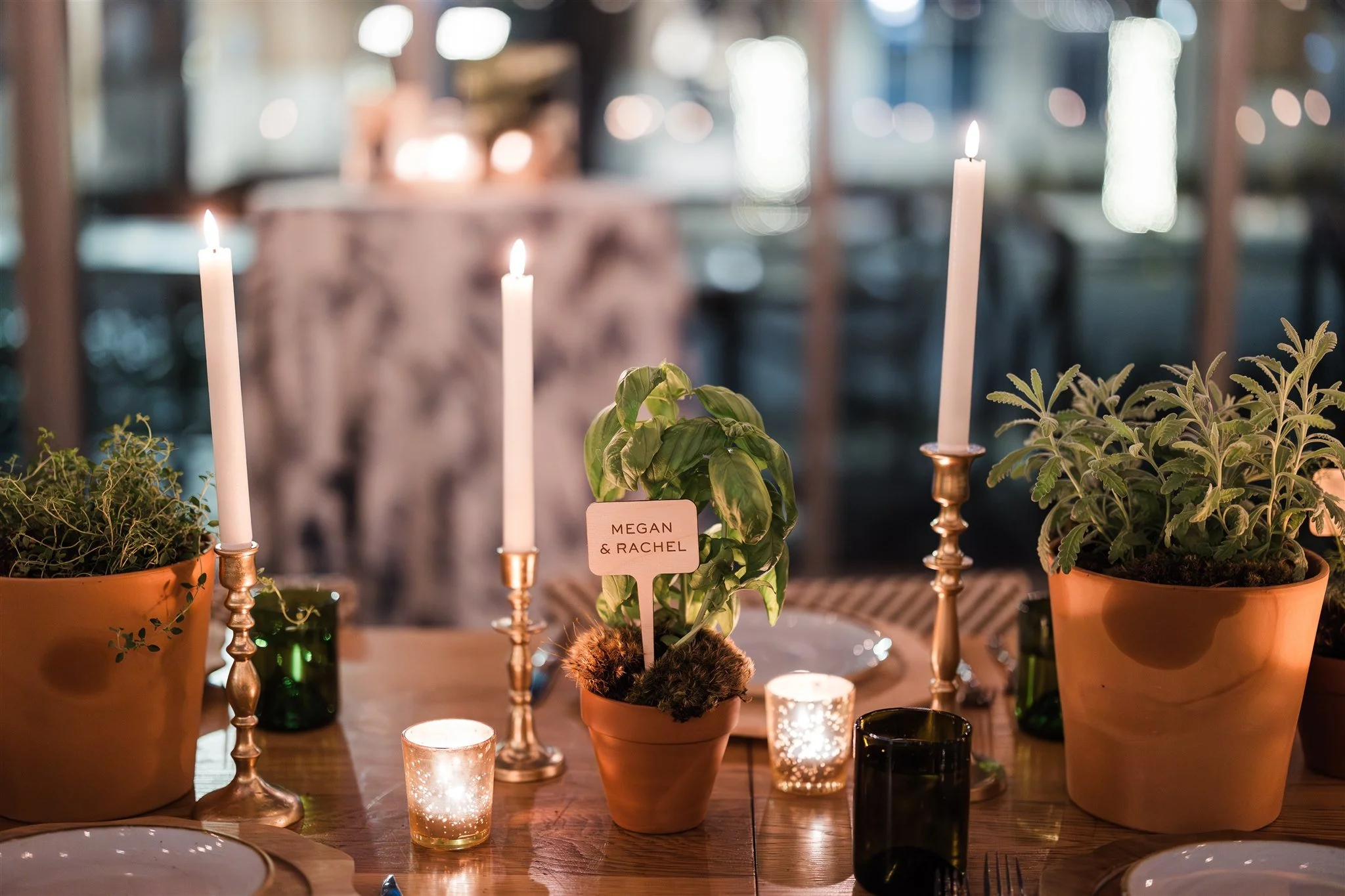 S + C- Rehearsal Dinner Sixty Vines — Haute Floral - Luxury